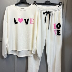 Dresy LOVE białe (108)