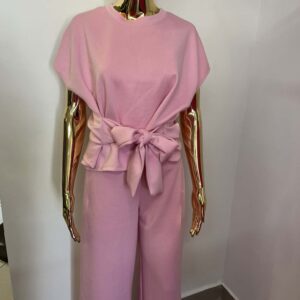 Garnitur masełko z wiązaniem róż(203)